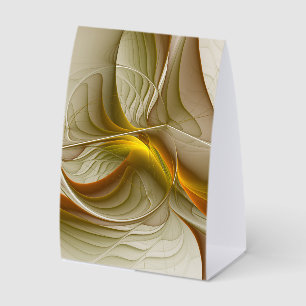 Farben von Edelmetallen, abstrakte Fraktalkunst Tischaufsteller