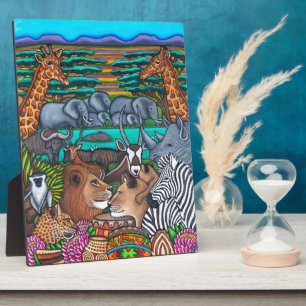Farben von Gestell Afrikas 8x10 durch Lisa Lorenz Fotoplatte