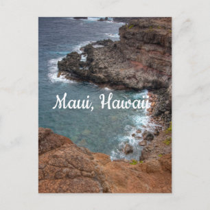 Farben von Maui, Hawaii Postkarte