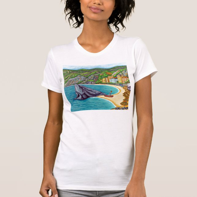 Farben von Monterosso T - Shirt (Vorderseite)
