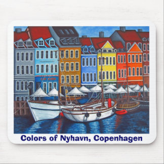 Farben von Nyhavn Mousepad