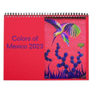 Farben von Oaxaca 2023 Kalender
