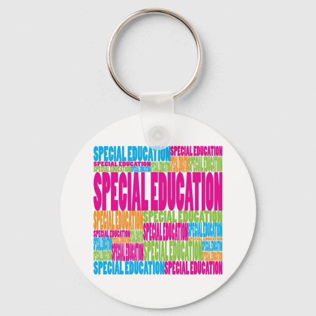 Farbenbesondere Bildung Schlüsselanhänger (Vorderseite)