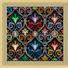 Farbenbeutel für Farbtupfer Tasche