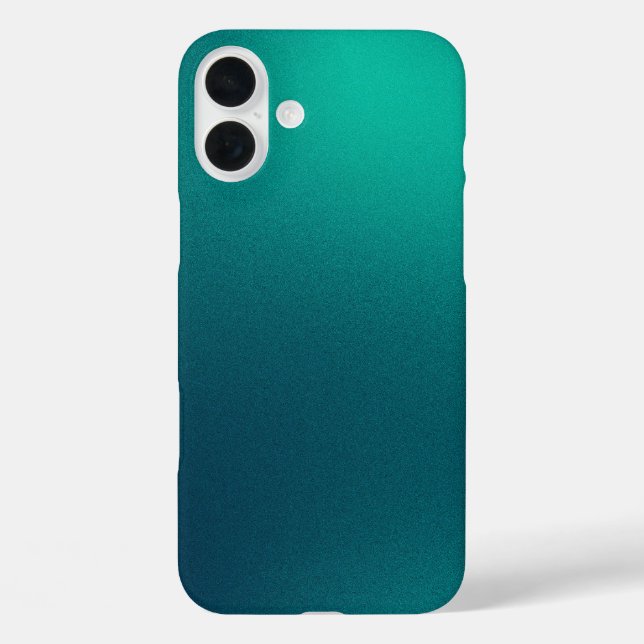 Farbenblau iPhone 16 Plus Hülle (Rückseite)