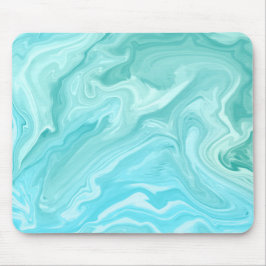 Farbenblauer Abstrakt Mousepad