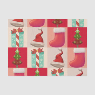 FARBENE CHRISTMAS PRÄSENTIERT SANTA CANDY TREIN SEIDENPAPIER