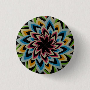 FARBENE SCHWIMMERBLUME BUTTON