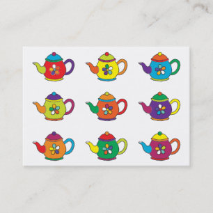 FARBENE TEAPOTS VISITENKARTE
