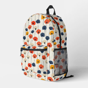 Farbenfarbenes Muster Bedruckter Rucksack