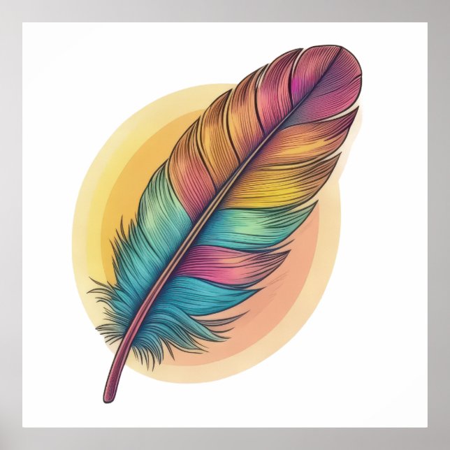 FarbenFeather Poster (Vorne)