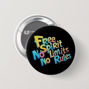 Farbenfreier Geist Button