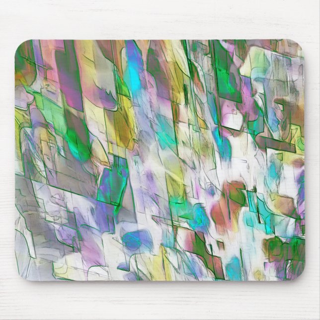 Farbenfroh abgenutzt, zerbrechlich zwischen matt u mousepad (Vorne)