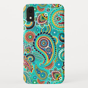 Farbenfroh Abstrakt Retro Paisley Case-Mate iPhone Hülle