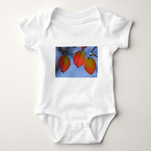 Farbenfroh beleuchteter Herbstleaves Trio Baby Strampler