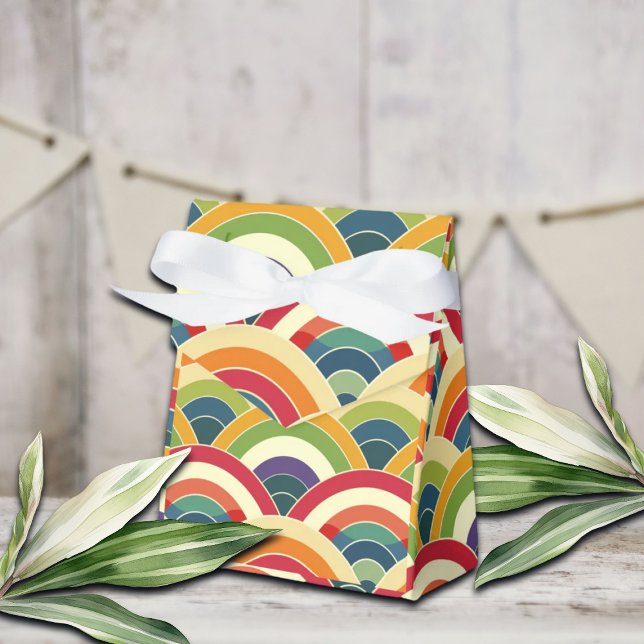 Farbenfroh Boho Rainbow Geschenkschachtel (Von Creator hochgeladen)