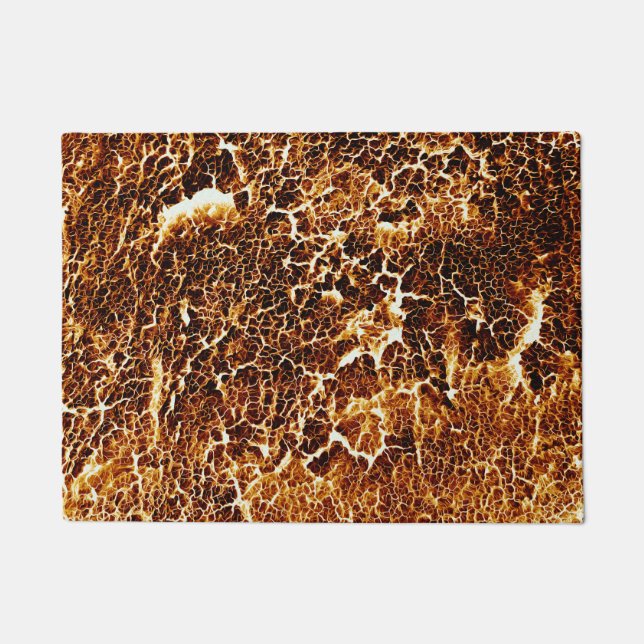 farbenfroh Funky Pattern Fußmatte (Vorderseite)