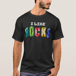 Farbenfroh gestört, ich mag Rocks sammeln T-Shirt