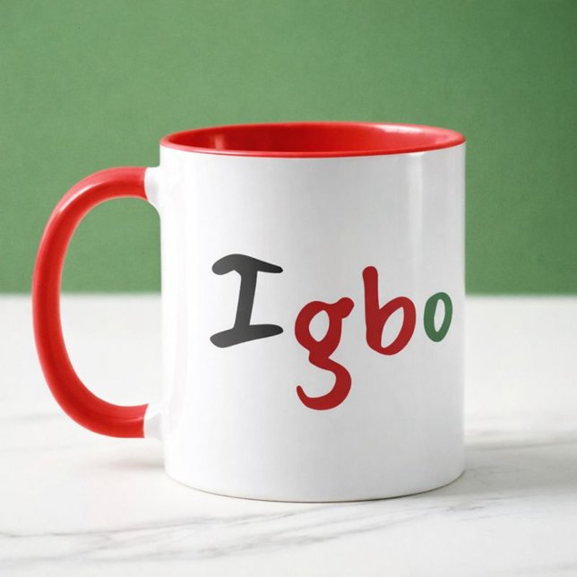 farbenfroh Igbo Pan African Tasse (Von Creator hochgeladen)