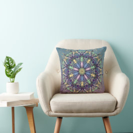 Farbenfroh Mandala - Boho Chic Zuhause Décor Kissen