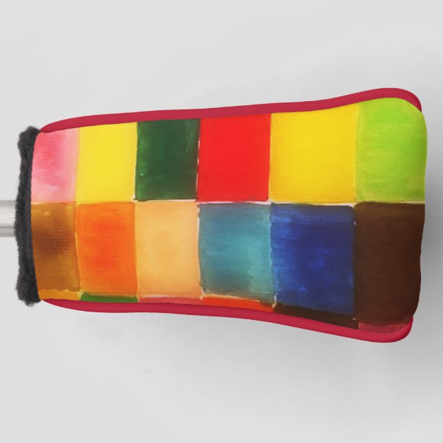 farbenfroh Mozaic Golf Headcover (Vorderseite)