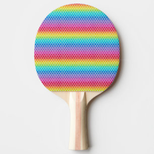 Farbenfroh Rainbow Mermaid Tischtennis Schläger