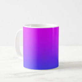 Farbenfroh rosa Lila Ombre 4Alicia Kaffeetasse