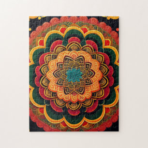 farbenfroh, schön Mandala