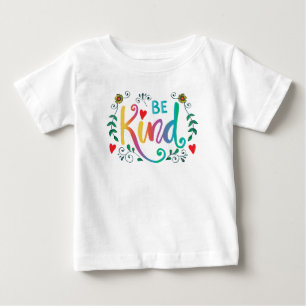 farbenfroh sein baby t-shirt