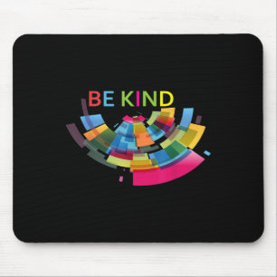 Farbenfroh sein freundliches Abstraktes Wohlbefind Mousepad