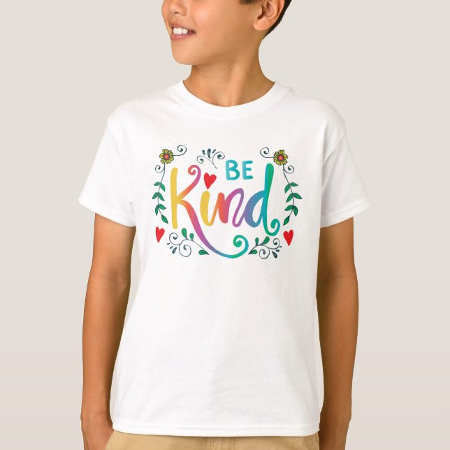 farbenfroh sein T-Shirt (Vorderseite)