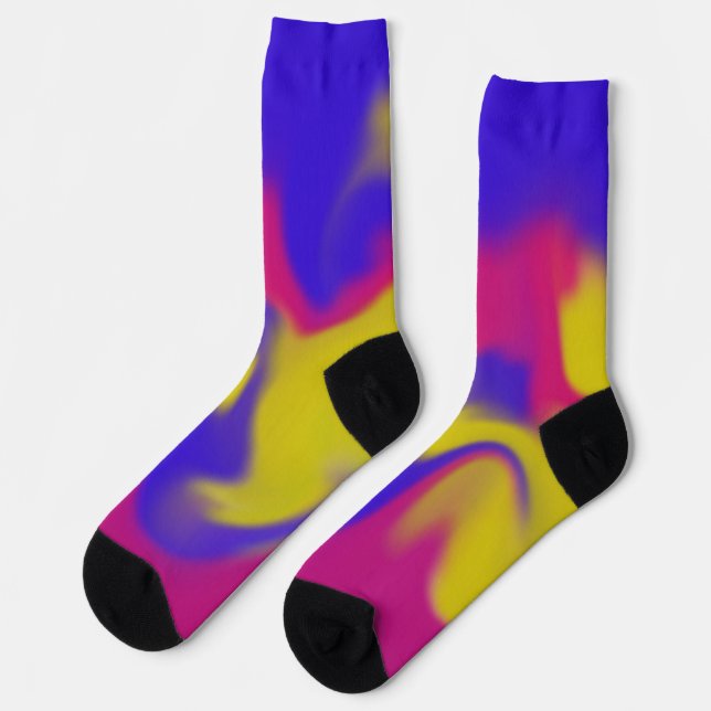 farbenfroh socken (Linkes Detail)