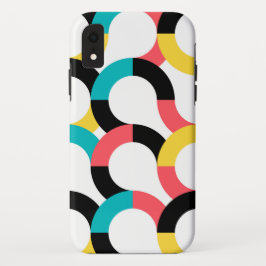 Farbenfroh, trendig, fröhlich, lustig, modern geom Case-Mate iPhone hülle