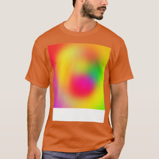 Farbenfrohe 80er-Farben T-Shirt