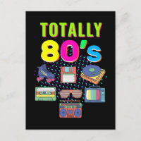 Farbenfrohe 80er Party Cassette Disco der 80er Jah