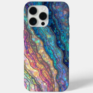 Farbenfrohe Abalone Ripples Case-Mate iPhone Hülle