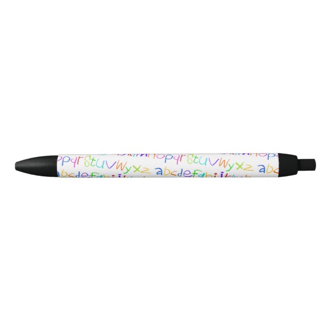 Farbenfrohe ABC Rainbow Crayons Kid's Handwriting Kugelschreiber (Vorderseite)