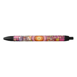 Farbenfrohe Abstrakte Art Mandala Mosaic Pen Kugelschreiber