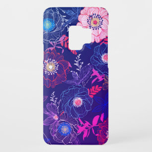 Farbenfrohe Abstrakte Floral Design Case-Mate Sams