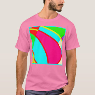 Farbenfrohe Abstrakte Muster Kunst, Kultur T-Shirt