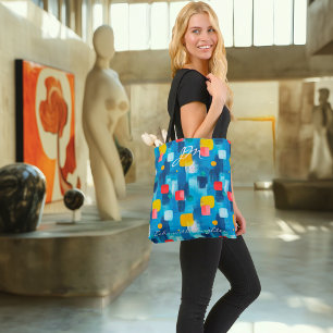 Farbenfrohe Abstrakte Tasche