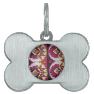 Farbenfrohe afrikanische Stoffe Motif Tiermarke
