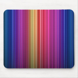 Farbenfrohe Akryllische Regenbogenmuster | Mousepad