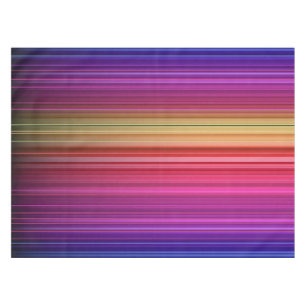Farbenfrohe Akryllische Regenbogenmuster Tischdecke
