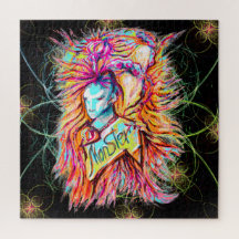 Farbenfrohe Alien Monster Art Pen Zeichne Fantasie