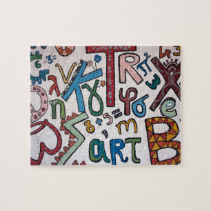 Farbenfrohe Alphabete