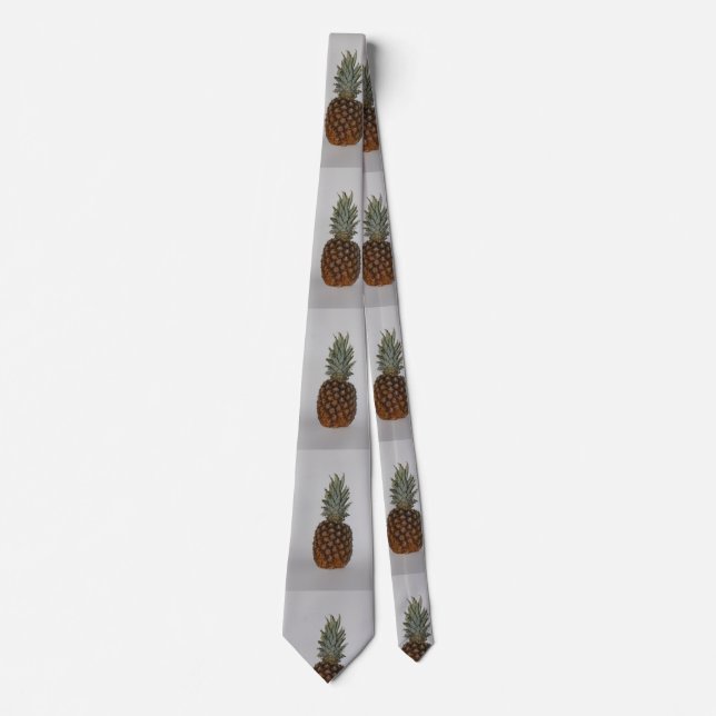 Farbenfrohe Ananas KRAWATTE (Vorderseite)
