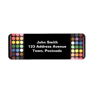 Farbenfrohe Anstrich Box Regenbogen