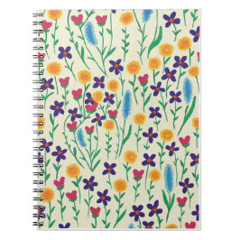 Farbenfrohe Aquarellfarben-Notebook/Journal Notizblock