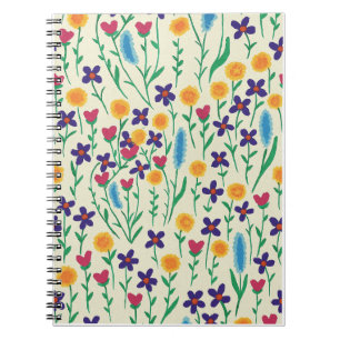 Farbenfrohe Aquarellfarben-Notebook/Journal Notizblock